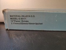 Grizzly planer knives for sale  Knoxville