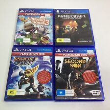 4x Pacote de Jogos Sony PlayStation 4 - Minecraft, Ratchet & Clank Etc. (H3) W#939 comprar usado  Enviando para Brazil