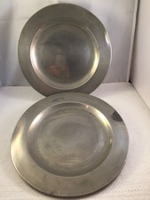 Pair antique pewter for sale  KILMARNOCK