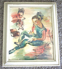 Vtg original watercolor for sale  Goodyear