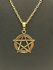 Pentagram necklace colour for sale  KIRKCALDY