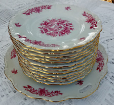 Assiettes dessert porcelaine d'occasion  Montpon-Ménestérol