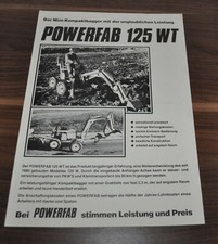 Mvg powerfab 125 for sale  Shipping to United Kingdom