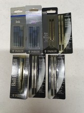 Lote de trabalho Refil de Caneta Parker e Cartuchos de Tinta Novos em Folha e Selados comprar usado Lote de trabalho Refil de Caneta Parker e Cartuchos de Tinta Novos em Folha e Selados comprar usado  Enviando para Brazil