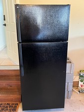 Refrigerator black wide for sale  Collegeville