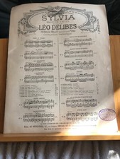 Léo delibes sylvia d'occasion  Rennes
