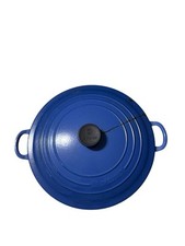 Creuset blue enameled for sale  Philadelphia