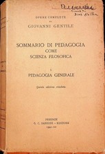 Pedagogia generale. ed. usato  Italia