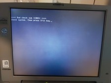 Toshiba Satelite 110CS Model nr: PA1224E Laptop Retro Vintage na sprzedaż  Wysyłka do Poland