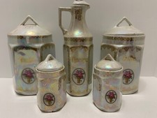 5pc antiq canister for sale  Clarksboro