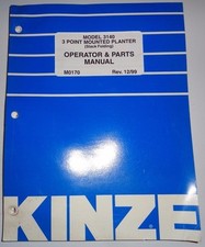 Kinze 3140 point for sale  Elizabeth
