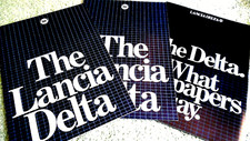 Lancia delta brochures for sale  MANCHESTER