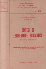 Sintesi legislazione scolastic usato  Bastia Umbra