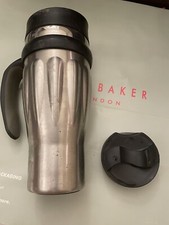CANECA DE AÇO INOXIDÁVEL PAREDE DUPLA ISOLADA TRUDEU 500 ml comprar usado  Enviando para Brazil