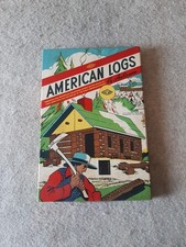 Vintage Halsam American Logs Pioneer House Log Cabine de Madeira Brinquedo Conjunto de Construção Nº. 88, usado comprar usado  Enviando para Brazil