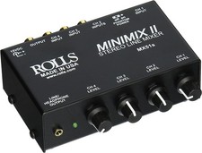 Mixer de linha estéreo Rolls MX51S Mini Mix 2 quatro canais comprar usado  Enviando para Brazil