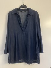 Hallhuber bluse blau gebraucht kaufen  Hilden