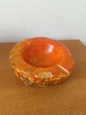 Posacenere arancione alabastro usato  Castenaso