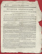 1795 journal revolution d'occasion  Sochaux