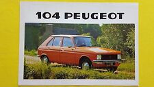 Peugeot 104 1.0 for sale  SALTBURN-BY-THE-SEA