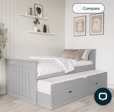 Single grey bed for sale  HASSOCKS