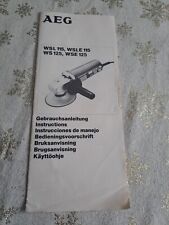 Aeg bedienungsanleitung wsl gebraucht kaufen Aeg bedienungsanleitung wsl gebraucht kaufen  Stuttgart