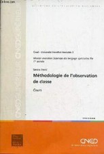 Méthodologie observation clas d'occasion  Saint-Denis-de-Pile