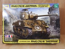 Zvezda m4a3 sherman for sale  CHICHESTER