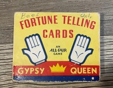 Cartões de adivinhação vintage década de 1940 - Conjunto completo de rainha cigana comprar usado  Enviando para Brazil