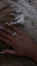 Vvs1 moissanite ring d'occasion  Cormeilles-en-Parisis