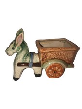 planter donkey cart vintage for sale  Winamac