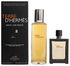 Hermes Terre D'Hermes perfume puro refil conjunto de viagem 125ml 30ml comprar usado Hermes Terre D'Hermes perfume puro refil conjunto de viagem 125ml 30ml comprar usado  Enviando para Brazil