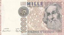 Repubblica italiana 1000 usato  Barletta