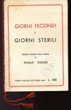 Libretto tabella metodo usato  Italia