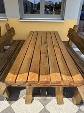 Pinienholz gartensitzgruppe ga gebraucht kaufen  Langenbernsdorf