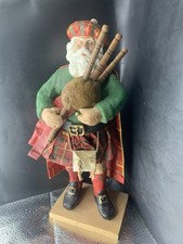 Scottish santa figurine for sale  Rochester