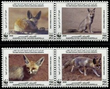 LÍBIA - 2008 WWF 'RUEPPELL'S FOX' Conjunto de 4 MNH [E9201] comprar usado  Enviando para Brazil