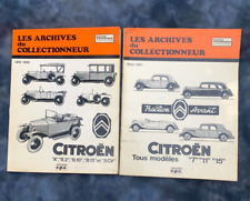 Vintage lot citroen d'occasion  Expédié en Belgium