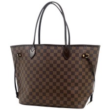 Louis Vuitton Neverfull MM Torba na ramię Zakupy Tote Torba Damier Brązowa N5110... na sprzedaż  Wysyłka do Poland