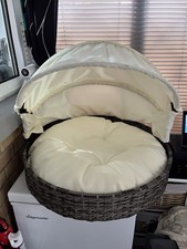 Rattan pet bed for sale  CHESSINGTON