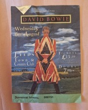 David bowie. earthling for sale  PUDSEY