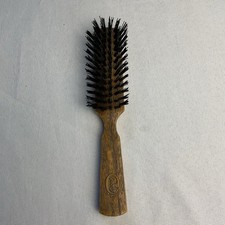 Usado, Antiga escova de cabelo Goody madeira sintética grão cerdas de náilon acabamento plástico EUA marrom comprar usado  Enviando para Brazil