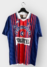 CAMISA DE FUTEBOL VINTAGE RETRÔ PARIS SAINTS-GERMAIN PSG 1993 1994 CASA comprar usado  Enviando para Brazil