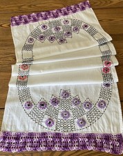 Vintage embroidered table for sale  Cumberland