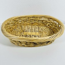 Wicker oval basket for sale  ROCHDALE
