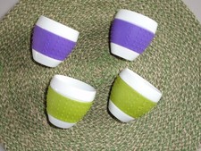 Ensemble tasses porcelaine d'occasion  Séné