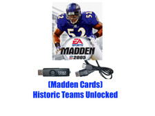 Madden NFL 2005 Lista Equipes Históricas Desbloqueado Salvar Original Xbox USB + Cabo 05 comprar usado  Enviando para Brazil