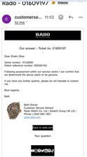 Rado diastar men for sale  FELTHAM