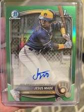 2025 Bowman Jesus Made Auto Verdadeiro Verde /99, usado comprar usado  Enviando para Brazil