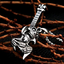 Men silver skull for sale  Flushing